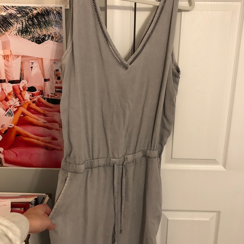 Gray jumpsuit